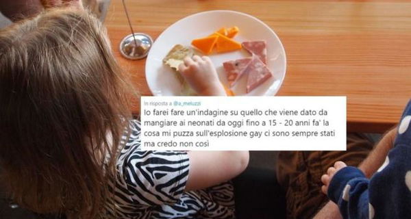 Il complotto del cibo dato ai bambini per farli diventare gay
