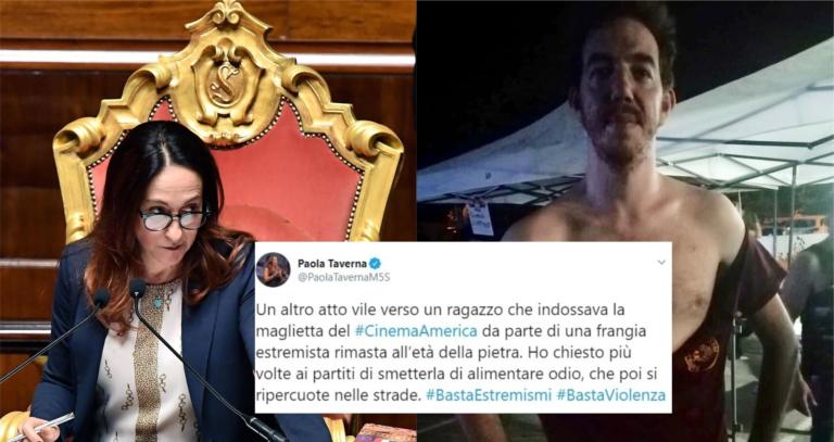 Paola Taverna accusa le «frange estremiste» per le aggressioni ‘al Cinema America’