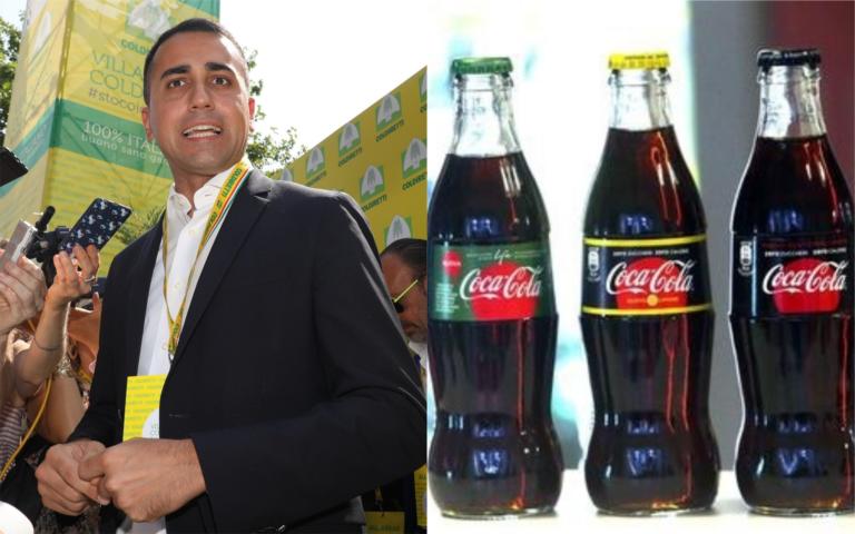 Luigi Di Maio vuole togliere la Coca Cola dalle scuole