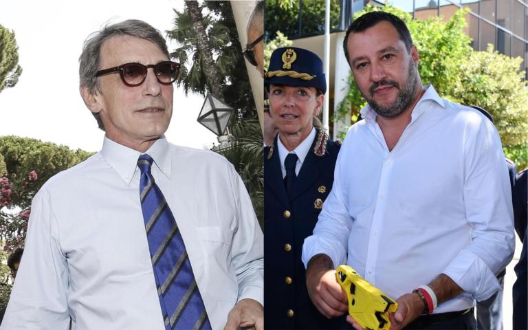Salvini allude a un contratto giornalistico di Sassoli con la Rai, ma è in aspettativa