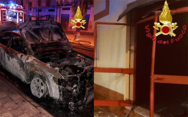 Doppia esplosione in provincia di Nuoro: coinvolta una sede del Pd e l’auto di un sindaco