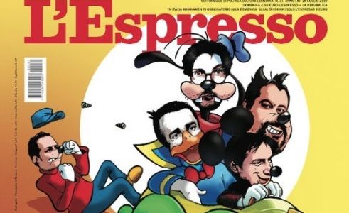 L’Espresso risponde a Salvini raccontando «gli scandali della Lega» come in Topolino