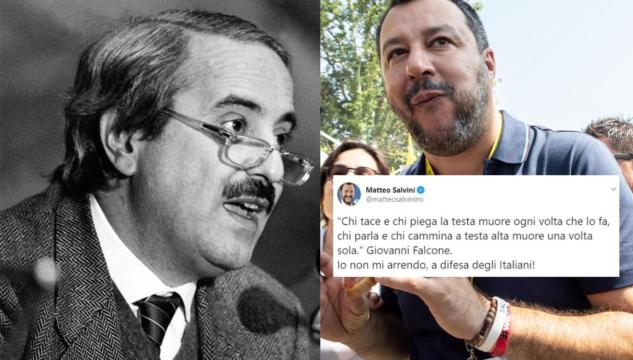 Salvini cita Falcone