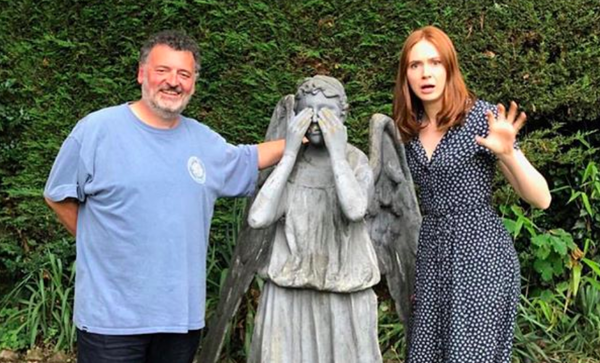 Doctor Who: La reunion tra Karen Gillan, Steven Moffat ed un nemico del Dottore