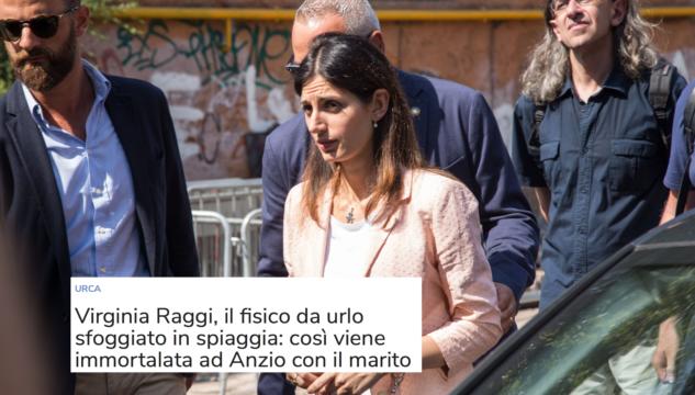 Virginia Raggi costume