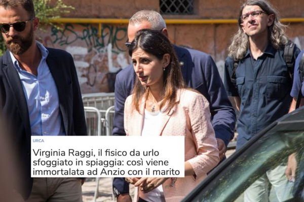 Dopo Carola Rackete, Libero fa voyeurismo anche con Virginia Raggi in spiaggia