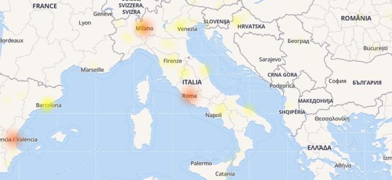 WhatsApp e Instagram non funzionano