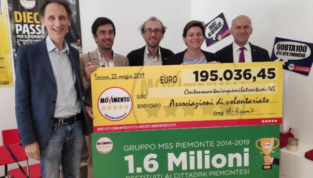 donazione M5S