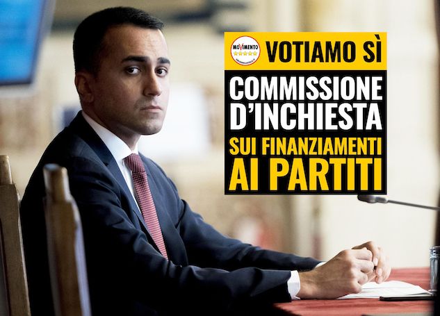 Luigi Di Maio dice sì alla commissione di inchiesta, e ricorda: «Quando il Parlamento chiama, il politico risponde»