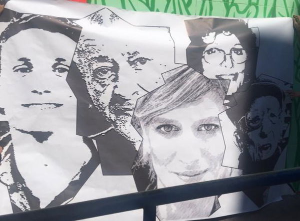 La vittoria della legalità: a Ostia un nuovo murale con i volti di Federica Angeli e degli altri personaggi censurati