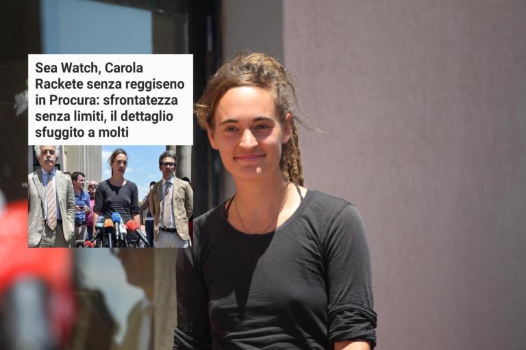 Per Carola (e non solo): la protesta delle donne in ufficio e a fare la spesa senza reggiseno