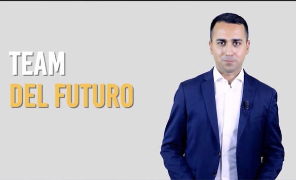 Luigi Di Maio e i 12 facilitatori del Team del Futuro