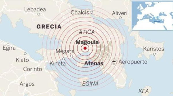 La Grecia trema: scossa di 5.1, comunicazioni interrotte con il Paese
