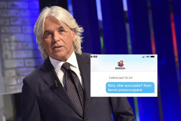 Zazzaroni e la notizia della malattia di Mihajlovic: «Ho fatto il giornalista e non l’amico, non lo rifarei»