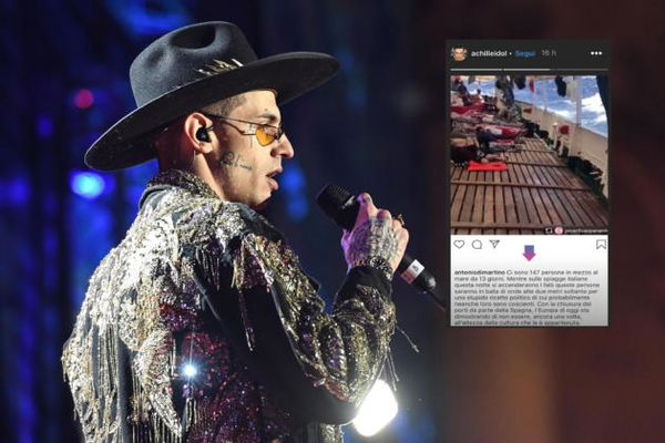 Achille Lauro in difesa di Open Arms: «Siamo complici di delitti»