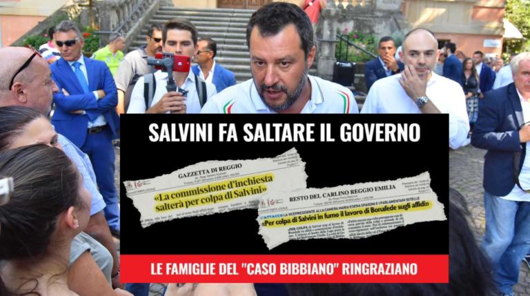 Il Movimento 5 Stelle attacca Salvini anche su Bibbiano: «La Lega fa saltare la Commissione»