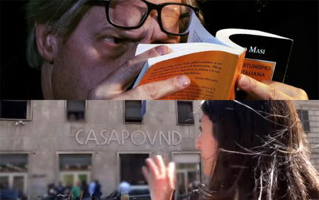 Vittorio Sgarbi definisce «una barbarie di stile hitleriano» la rimozione della scritta CasaPound article-post