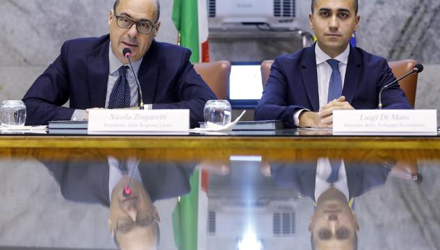 Cena Di Maio-Zingaretti