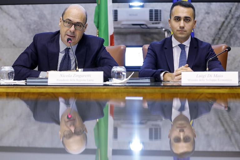 La casa di Spadafora e la pizza bianca sul tavolo: la cena (indigesta) Di Maio-Zingaretti