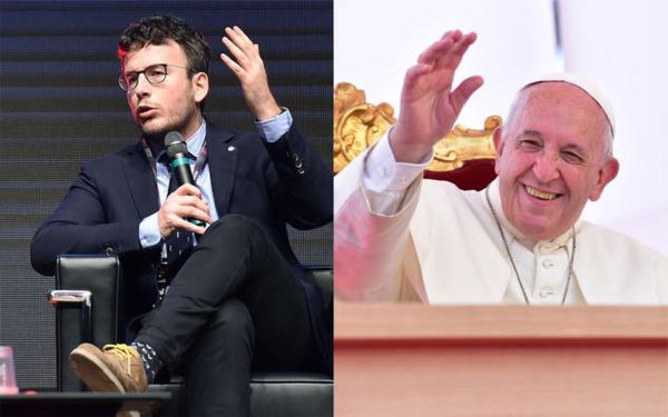 Diego Fusaro attacca Papa Francesco per il suo discorso sul sovranismo: «Dal Vangelo secondo Soros»