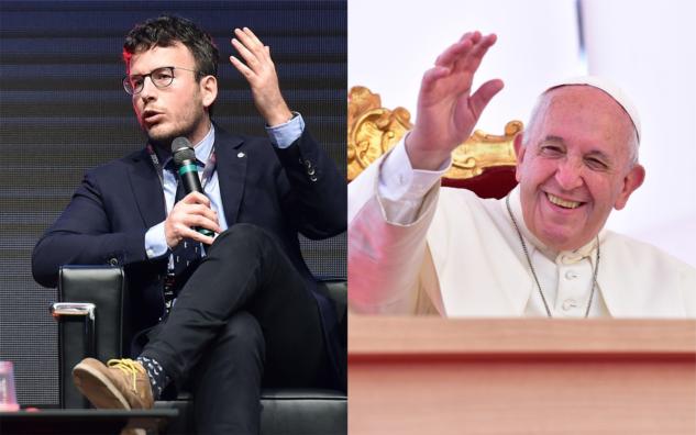 Diego Fusaro attacca Papa Francesco per il suo discorso sul sovranismo: «Dal Vangelo secondo Soros» article-post