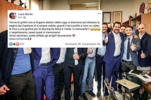 Luca Morisi chiede agli amici salviniani di «affilare gli artigli» contro i grillini