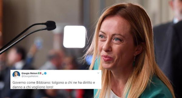Il macabro paragone di Giorgia Meloni: «Il governo è come Bibbiano»