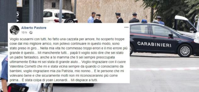 Novara, uccide un suo coetaneo poi confessa con un post su Facebook e una Instagram Stories | VIDEO article-post
