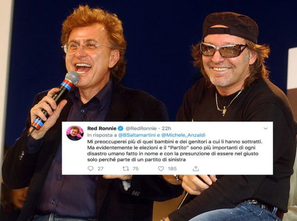 Red Ronnie contro Anzaldi e il Pd: «Preoccupatevi dei bambini di Bibbiano»