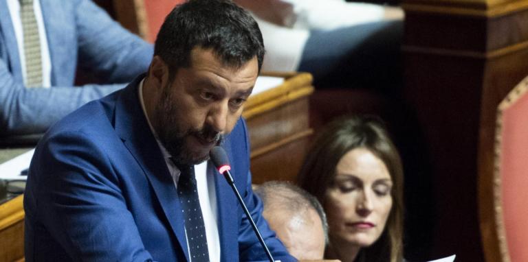 Salvini: «Io contestato? Ma se sui social il mio discorso al Senato è stato visto da 40mila persone»
