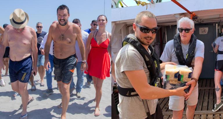 Salvini attacca di nuovo Richard Gere: «Dia le sue ville ai siciliani»