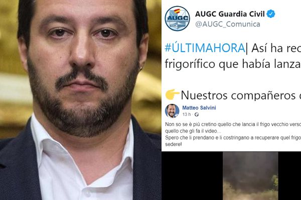 Ma Matteo Salvini è il ministro dell’Interno spagnolo?