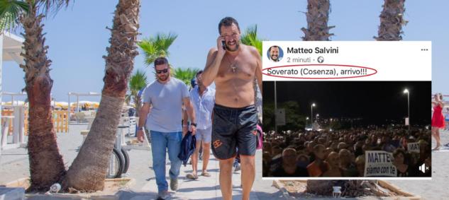 La Lega rimandata (nuovamente) in geografia: secondo Salvini, Soverato è in provincia di Cosenza article-post