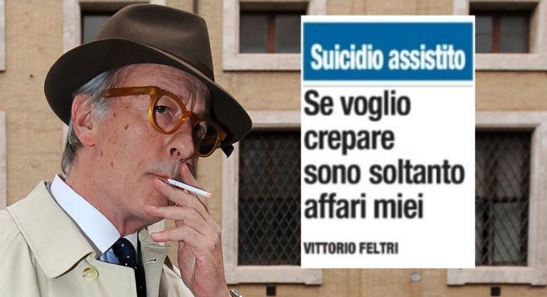 Feltri dice a Pillon di «farsi i ca**i suoi» sul suicidio assistito