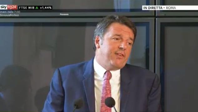 conferenza Renzi