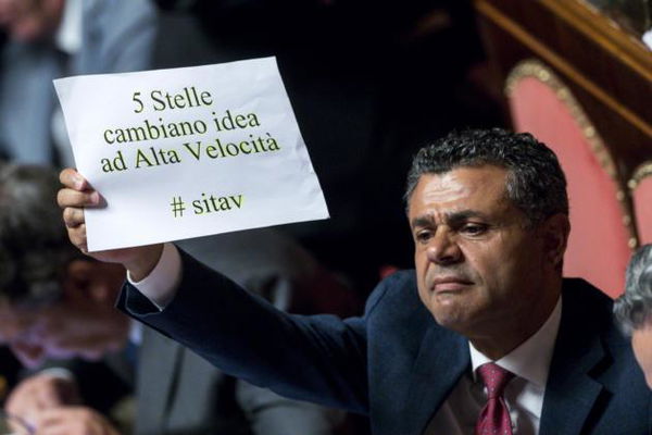 Le mozioni sulla Tav in Senato: 181 a favore del sì, 110 per il no