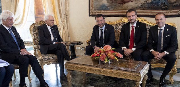 Matteo Salvini dopo il colloquio con Mattarella: «La via maestra secondo noi è il popolo» article-post