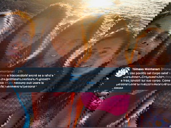 Montanari e la foto in bikini della Boschi: «Dimostra di aver introiettato il maschilismo»