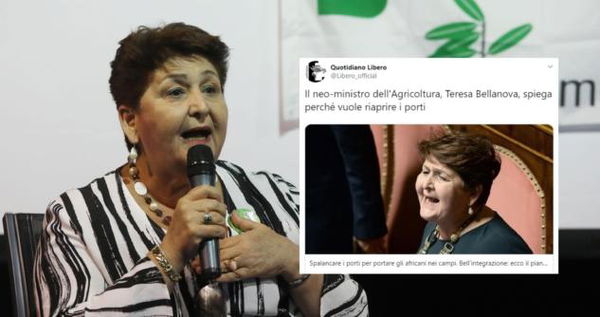 La bufala di Libero su Teresa Bellanova: non ha mai detto di aprire i porti per aumentare la manodopera nei campi