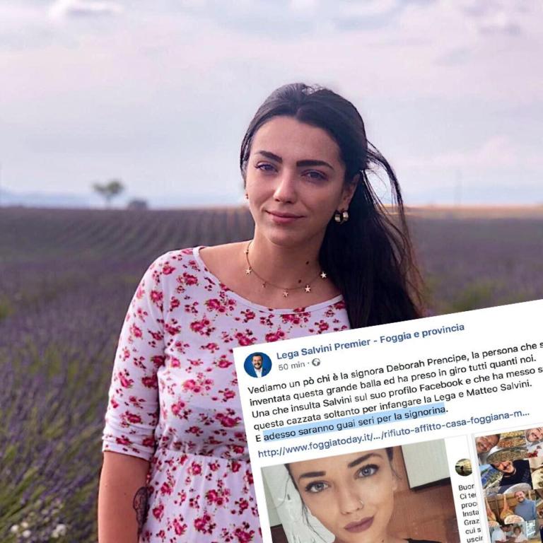 La Lega di Foggia sulla ragazza a cui sarebbe stato negato l’affitto perché del sud: «Adesso guai seri per la signorina»