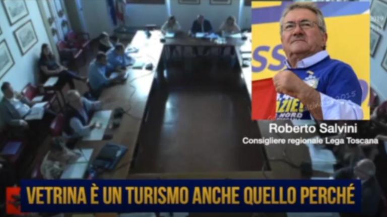 Il leghista Salvini (non Matteo) che propone le «donne in vetrina» per rilanciare il turismo in Toscana | VIDEO