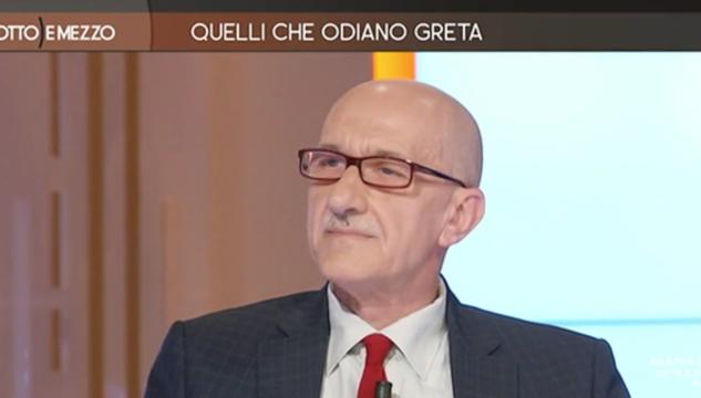 Franco Battaglia contro Greta