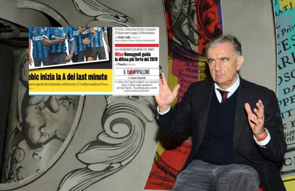 Gene Gnocchi e il Rompipallone non riuscito sugli spogliatoi, Koulibaly e le donne di Napoli