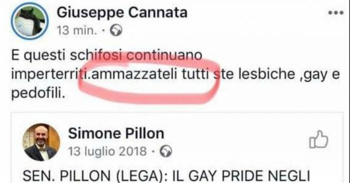Vercelli, il consigliere che scriveva «gay e lesbiche, ammazzateli tutti» non si dimette. Ma cita il Vangelo