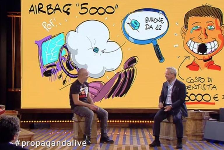 Mentana dice che nessun partito sta con i giovani che protestano per il clima, Possibile reagisce