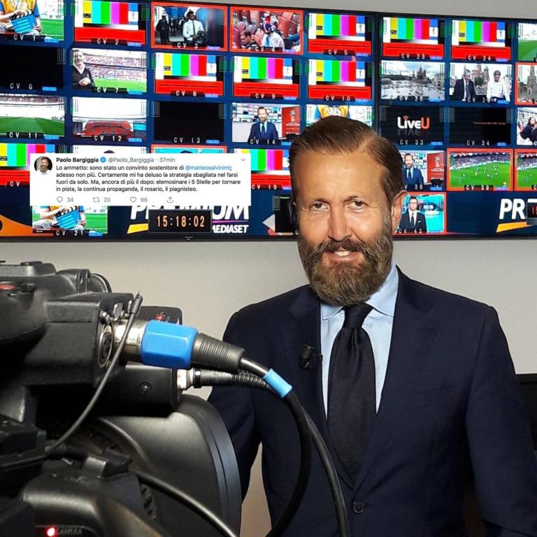 Paolo Bargiggia rinnega Salvini: «Non sono più un suo sostenitore»