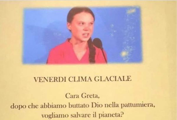 L’attacco di Radio Maria a Greta: «Sopprimiamo i feti umani e salviamo i cuccioli animali?»