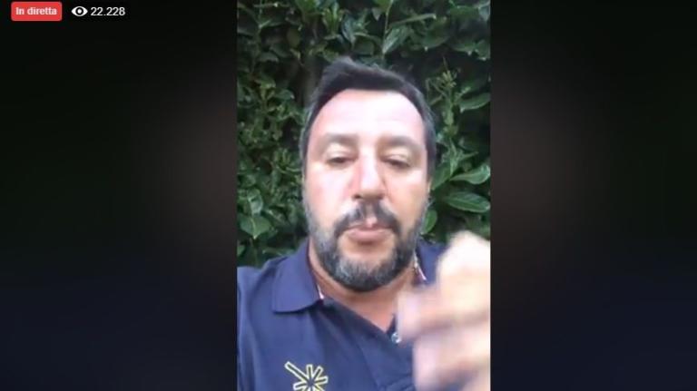 Salvini: «È un governicchio deciso 60mila militanti». Ma per il caso Diciotti gli andò benissimo