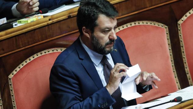 Salvini al Senato