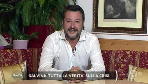 Salvini continua a citare De André a sproposito
